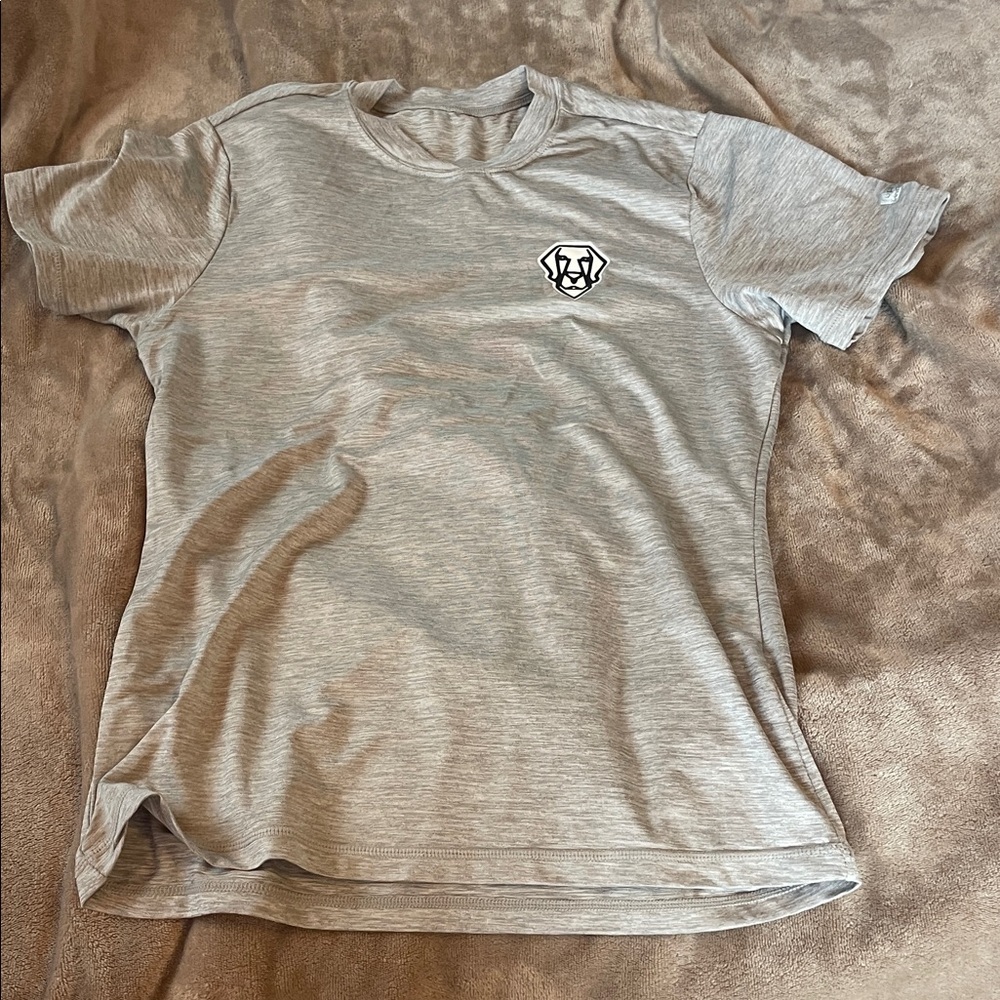 Gray Short Sleeve surf T-Shirt